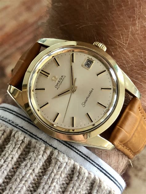 omega seamaster gold for sale|best price omega seamaster.